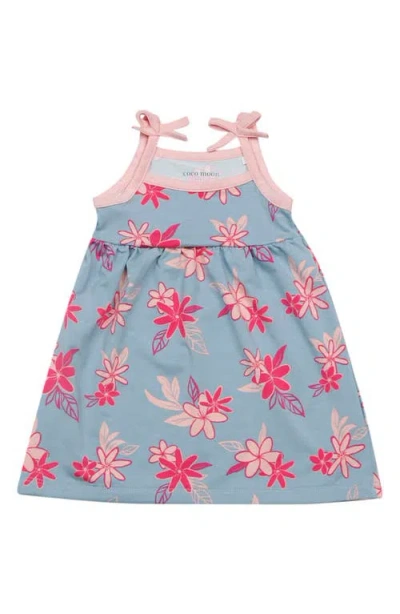 Coco Moon Babies'  Tiare Breeze Sundress In Pink