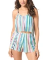 Coco Reef Coco Contours Polish Crop Top Short Bottom In Multi