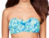 Coco Reef Dd-cup Convertible Underwire Bikini Bra In Blue Amazon In Multi