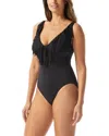 COCO REEF COCO REEF EMBRACE DEEP V UNDERWIRE ONE PIECE SWIMSUIT