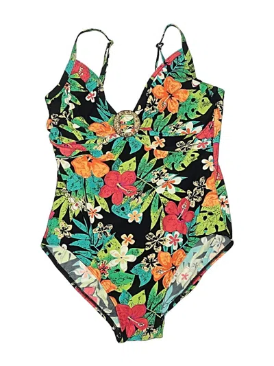 Pre-owned Coco Reef One Piece Swimsuit In Green