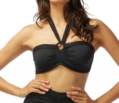 Coco Reef St. Barths D-cup Convertible Star Bikini Top In Coc Black