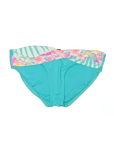 Pre-owned Coco Reef Swimsuit Bottoms In Teal