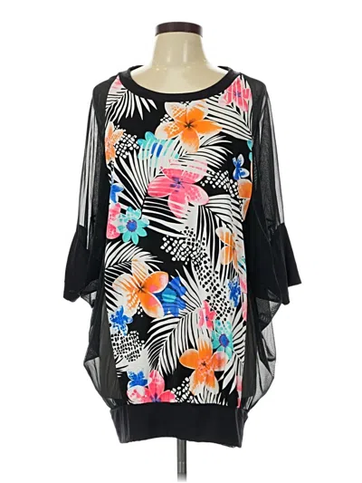 Pre-owned Coco Reef Swimsuit Cover Up In Black