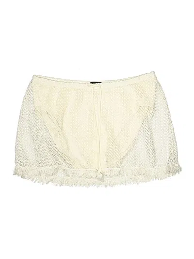 Pre-owned Coco Reef Swimsuit Cover Up In White