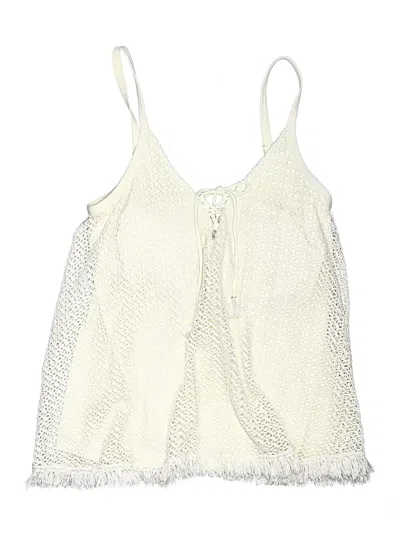 Pre-owned Coco Reef Swimsuit Top Ivory Swimwear