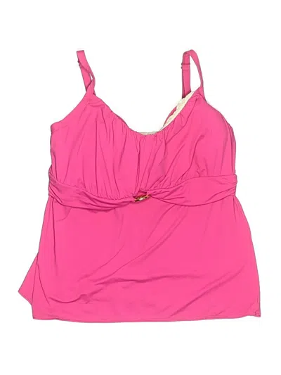 Pre-owned Coco Reef Swimsuit Top Pink Swimwear