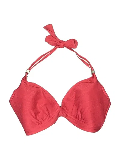 Pre-owned Coco Reef Swimsuit Top Red Swimwear