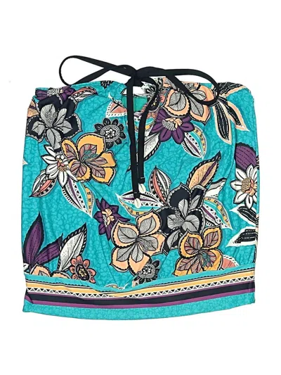 Pre-owned Coco Reef Swimsuit Top Teal Swimwear