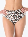 Coco Reef Wild Leopard Reversible Bikini Bottom In Multi