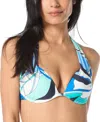 COCO REEF WOMEN'S CAMEO HALTER-STYLE BIKINI TOP