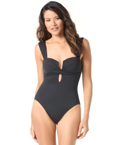 Coco Reef Women's Coco Contours Harmonia One-piece Swimsuit In Black
