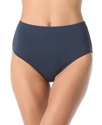 Coco Reef Women's Contours High-waist Bikini Bottoms In Twilight Blue