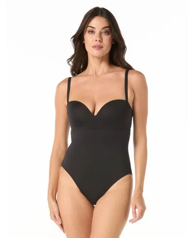 Coco Reef Women's Contours Uplift Sweetheart Neck One-piece Swimsuit In Black