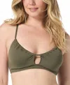 Coco Reef Women's Dynamic Keyhole Scoop-neck Bikini Top