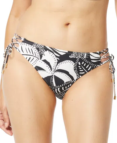 Coco Reef Women's Engage Printed Bikini Bottoms In Castaway Black