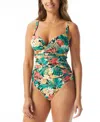 Coco Reef Enrapture Underwire One Piece Swimsuit In Multi