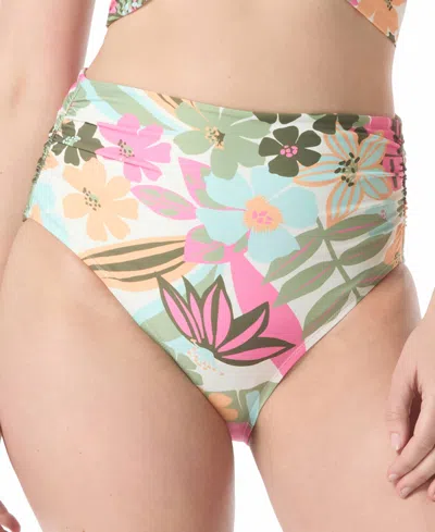 Coco Reef Women's Printed High-waist Rollover Bottoms In Multi