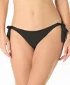 Coco Reef Women's Pull-on Tie Side Allure Bikini Bottom In Black
