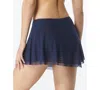 Coco Reef Women's Solid Savvy Full-coverage Skirted Bottoms In Blue