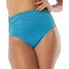 Coco Reef Womens Ruched High Waist Swim Bottom Separates In Multi