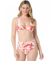 Coco Reef Womens Verso Reversible Bikini Top Bottoms In Tangelo Orange
