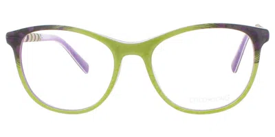 Coco Song Always Top Cv179 Women's Glasses, Green, Size 51