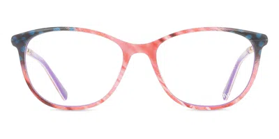 Coco Song Life Style Cv215 Women's Glasses, Red, Size 54