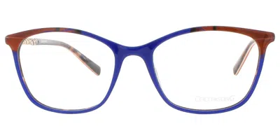 Coco Song Little Queen Cv204 Women's Glasses, Blue, Size 54