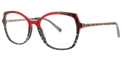 Coco Song Long Night Cv249 03-09 Women's Glasses Red Size 53 - Free Lenses - Blue Light Block Available In Multi