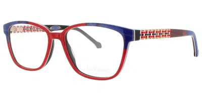 Coco Song Nelsons Dream Cv244 02-09 Women's Glasses Red Size 52 - Free Lenses - Blue Light Block Available In Multi