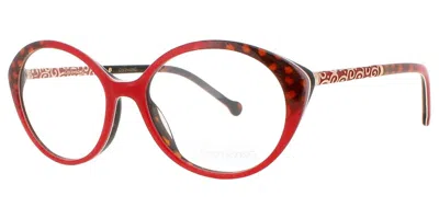 Coco Song Running Jeans Cv253 02-09 Women's Glasses Red Size 52 - Free Lenses - Blue Light Block Available In Multi