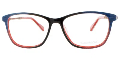 Coco Song Sun Touch Cv186 C01 Occhiali Da Vista Blu Per Donna (solo Montatura)