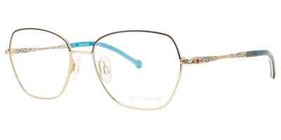 Coco Song Texas Dream Cv259 04-09 Women's Glasses Gold Size 52 - Free Lenses - Blue Light Block Available