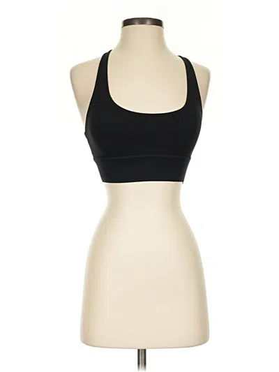 Pre-owned Coco Tank Top Black Halter Neckline Tops