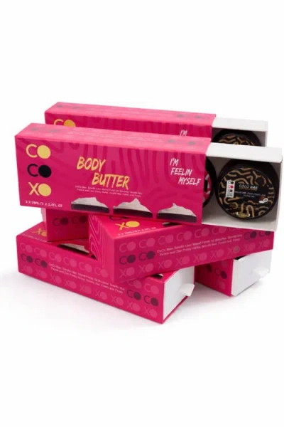 Coco Xo Mini Body Butter Trio In Pink