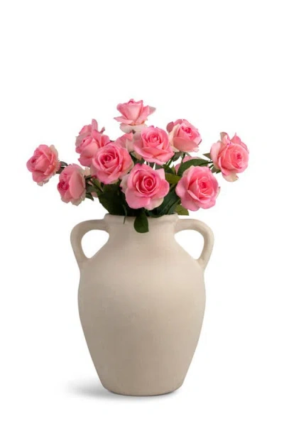 Cocobella Alira Realtouch Rose Arrangement In Neutral