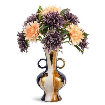 Cocobella Atelia Riva Realtouch Dahlia Arrangement In Purple