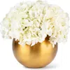 Cocobella Auden Realtouch Hydrangea Arrangement In White