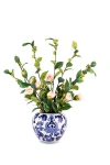 Cocobella Beau Toile Rose Branch Arrangement