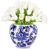 Cocobella Claude Realtouch Tulip Toile Arrangement