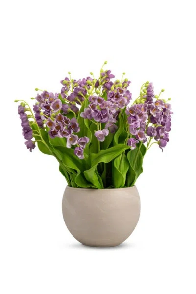 Cocobella Cora Realtouch Muguet Arrangement In Multi