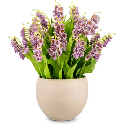 Cocobella Cora Realtouch Muguet Arrangement In Multi