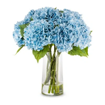 Cocobella Cultivated Interiors Polyethylene (pe) Arrangement In Vase In Blue