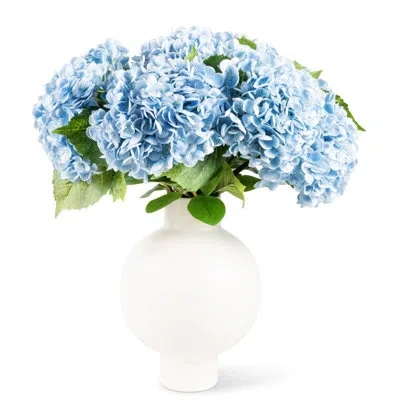Cocobella Cultivated Interiors Realtouch Hydrangea Arrangement In Blue
