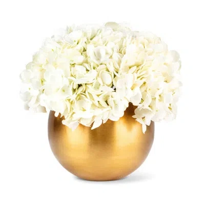 Cocobella Cultivated Interiors Realtouch Hydrangea Arrangement In White