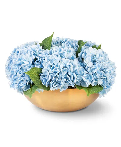 Cocobella Ian Realtouch Hydrangea Arrangement In Blue
