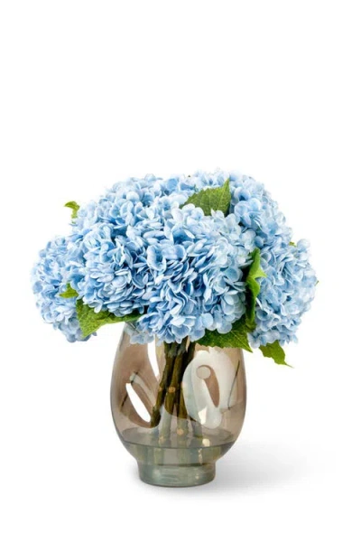 Cocobella Jaxx Realtouch Hydrangea Arrangement In Azure