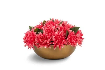 Cocobella Livia Realtouch Dahlia Arrangement In Pink