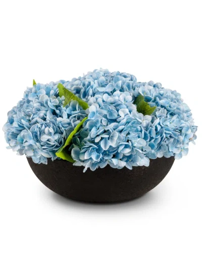 Cocobella Melina Realtouch Hydrangea Arrangement In Blue